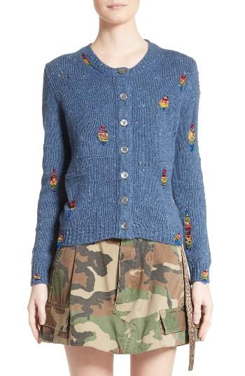 Women's Marc Jacobs Embellished Knit Cardigan