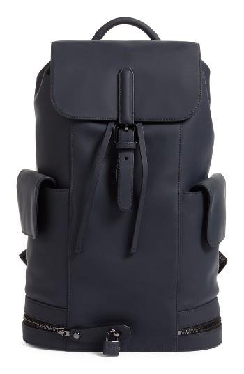 Men's Ted Baker London Helios Leather Backpack -