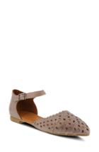 Women's Spring Step Junita Flat .5-6us / 36eu - Beige