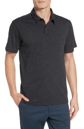 Men's Rvca Sure Thing Ii Polo - Grey
