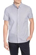 Men's Ted Baker London Frostin Slim Fit Sport Shirt (m) - Blue