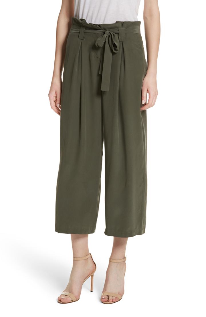 Women's L'agence Samira Paperbag Wide Leg Pants