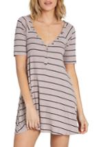 Women's Billabong Hideaway T-shirt Dress - Grey