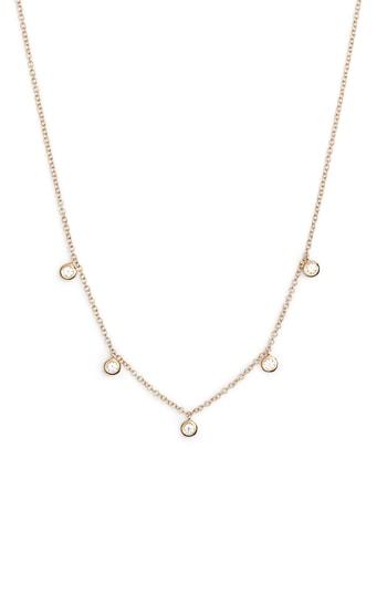 Women's Ef Collection Diamond Bezel Choker