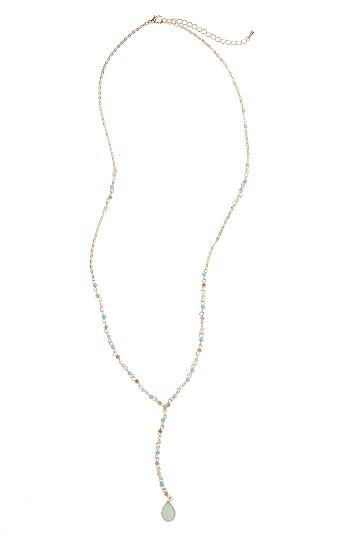 Women's Panacea Crystal Stone Y-necklace