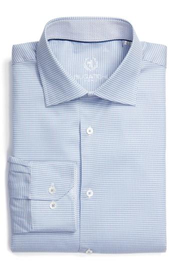 Men's Bugatchi Trim Fit Dress Shirt .5 - Grey