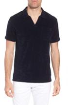 Men's French Connection Towel Whip Polo - Blue
