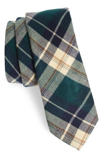Men's Nordstrom Men's Shop Howerton Plaid Cotton Skinny Tie