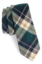 Men's Nordstrom Men's Shop Howerton Plaid Cotton Skinny Tie