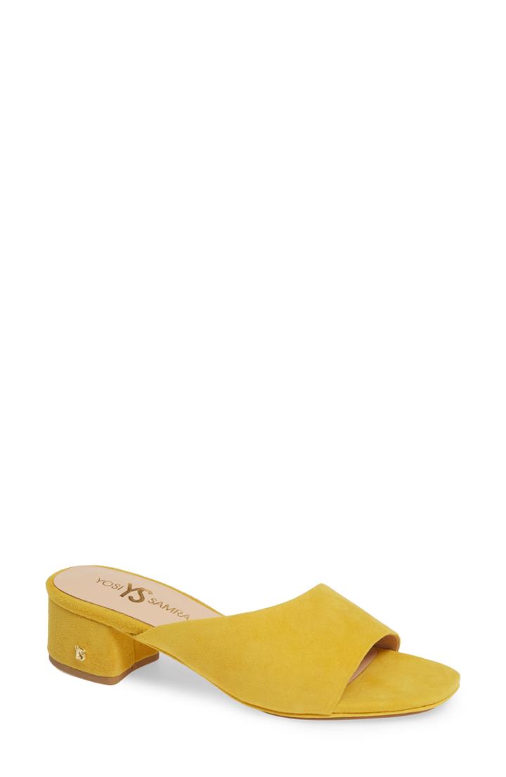 Women's Yosi Samra Dante Slide Sandal M - Yellow