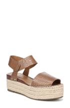 Women's Sarto By Franco Sarto Leo Platform Espadrille Sandal M - Brown