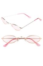 Women's Bp. 48mm Mini Wide Oval Metal Sunglasses -