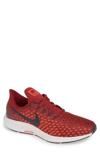 Men's Nike Air Zoom Pegasus 35 Running Shoe .5 M - Red