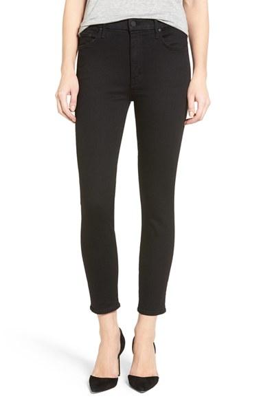 Women's Mother The Looker Crop Skinny Jeans