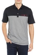 Men's Travis Mathew Premium Economy Pique Polo - Black