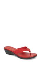Women's Athena Alexander Ying Flip Flop .5 M - Red