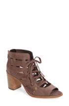 Women's Vince Camuto Tressa Perforated Lace-up Sandal W - Beige