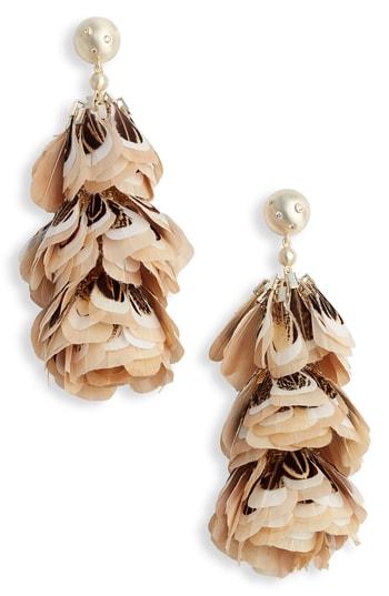 Women's Kendra Scott Lenni Tiered Feather Earrings