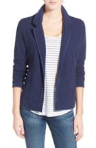 Women's Caslon One-button Knit Blazer