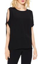 Women's Vince Camuto Shoulder Cutout Top, Size - Black