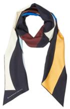 Women's Victoria Beckham Print Silk Rectangle Scarf