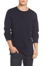 Men's French Connection Lakra Side Zip Sweater, Size - Blue