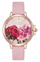 Women's Ted Baker London Leather Strap Watch, 36mm