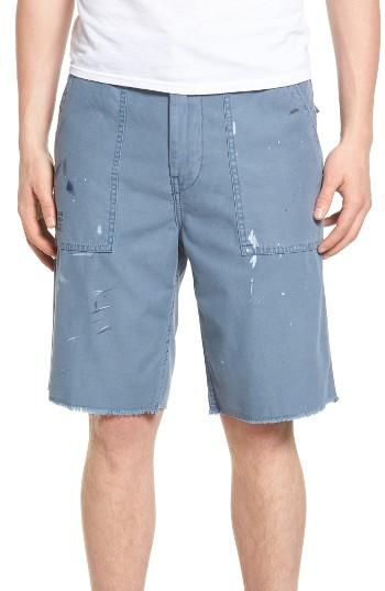 Men's True Religion Brand Jeans Utility Surplus Shorts - Blue