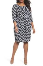 Women's Adrianna Pappell Beading Beauty Pleated Waist Dress