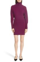 Women's A.l.c. Caren Turtleneck Sweater Dress - Purple
