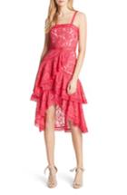 Women's Alice + Olivia Lace Asymmetrical Dress - Pink