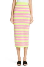Women's Victor Glemaud Stripe Knit Maxi Skirt - Green