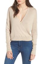 Women's Leith Rib Wrap Sweater - Black