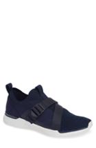 Men's Fitflop Flexknit Strap Sneaker M - Blue