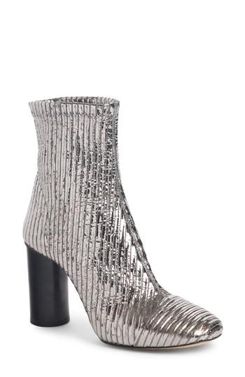 Women's Isabel Marant Rillyan Metallic Sock Bootie Us / 35eu - Metallic