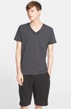 Men's Atm Anthony Thomas Melillo Cotton Jersey V-neck T-shirt, Size - Grey