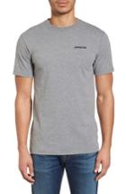 Men's Patagonia Glacier View Rising Responsibili-tee T-shirt - Grey
