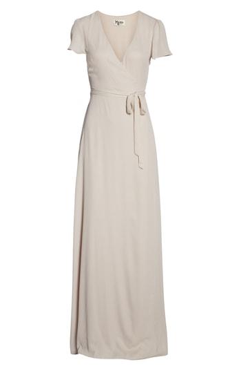 Women's Show Me Your Mumu Noelle Wrap Dress - Beige