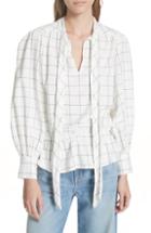 Women's Joie Rickelle Cotton Poet Blouse