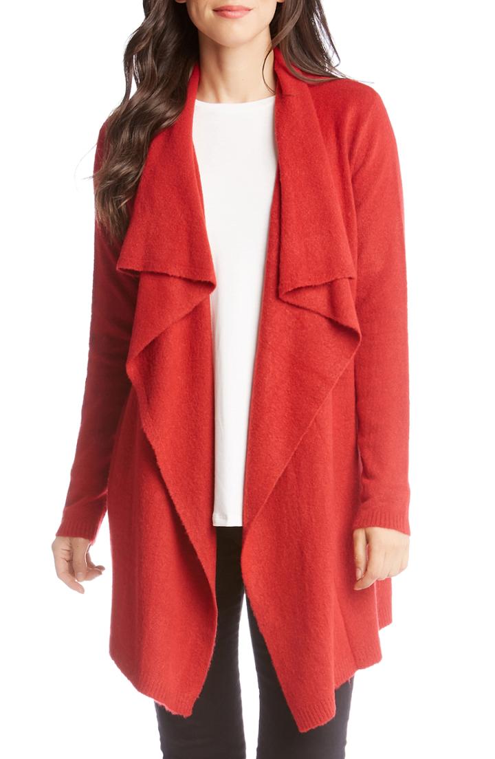 Women's Karen Kane Drape Front Cardigan