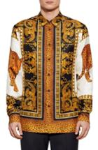 Men's Versace Baroque Print Shirt Eu - None