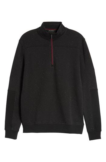 Men's Bugatchi Regular Fit Pullover Sweatshirt - Blue