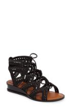 Women's 1.state Maygan Ghillie Wedge Sandal M - Black