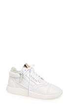 Women's Giuseppe Zanotti Side Zip Low Top Sneaker .5 M - White