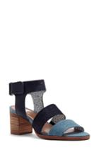 Women's Ed Ellen Degeneres Tahni Strappy Sandal .5 M - Blue