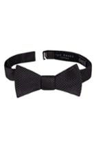 Men's Ted Baker London Skinny Houndstooth Silk Bow Tie