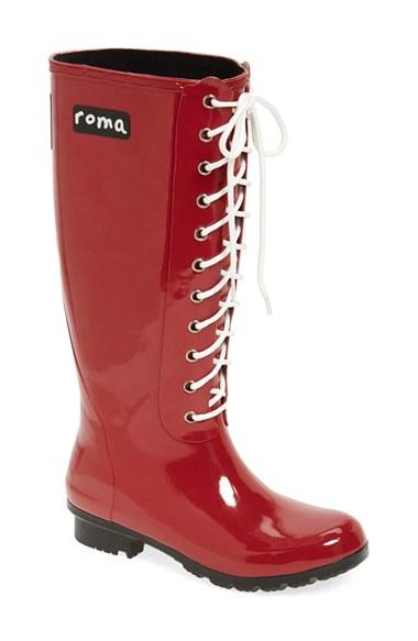 Women's Roma 'opinca' Waterproof Rain Boot