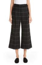 Women's Partow Brushed Windowpane Pants