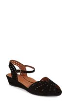 Women's L'amour Des Pieds 'brenn' Ankle Strap Sandal .5 M - Black