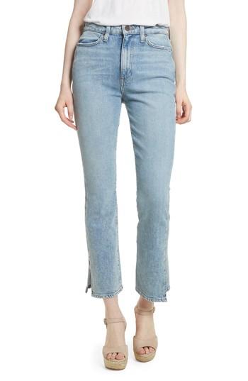 Women's Ao. La Fabulous High Waist Baby Bootcut Jeans - Blue